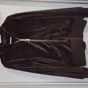 Torrid Brown Fuzzy Hoodie/Jacket Sz 2 (Plus)